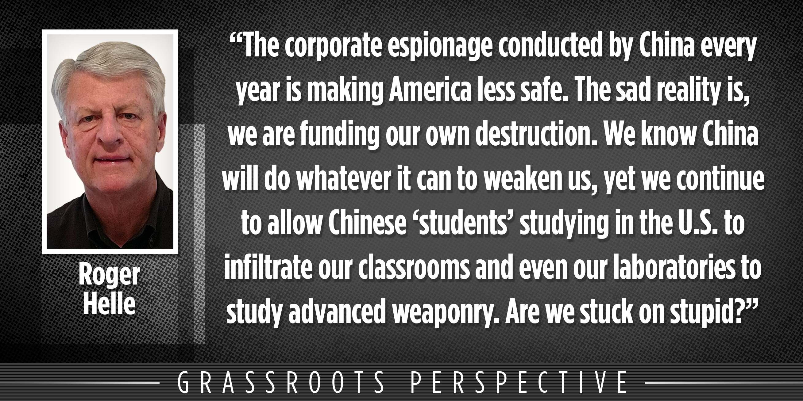 Roger Helle: None Dare Call It Treason | The Patriot Post - Vimarsana News