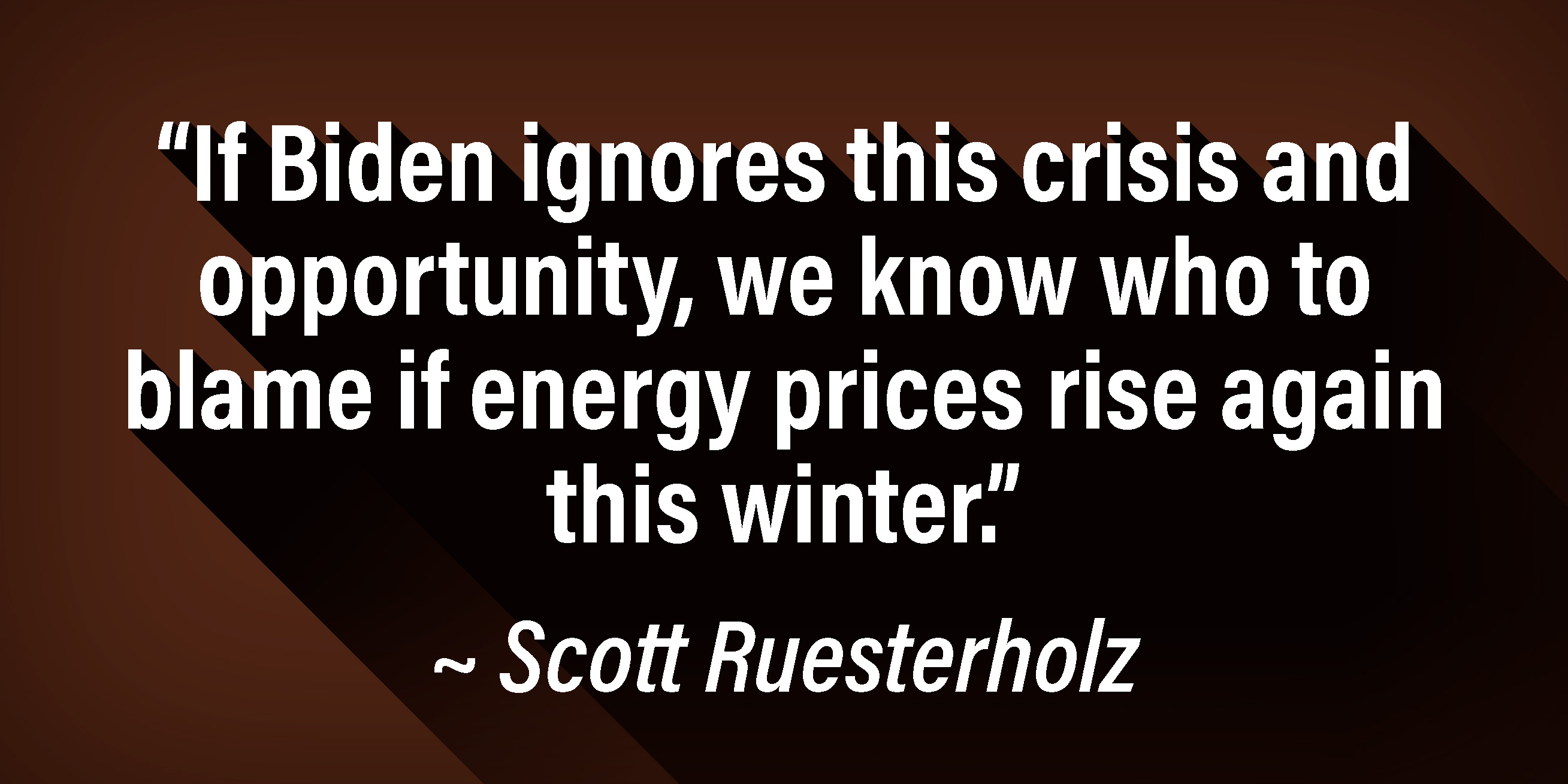 Political Editors: In Brief: Biden's Energy Crisis Will Get Even Worse - Vimarsana News