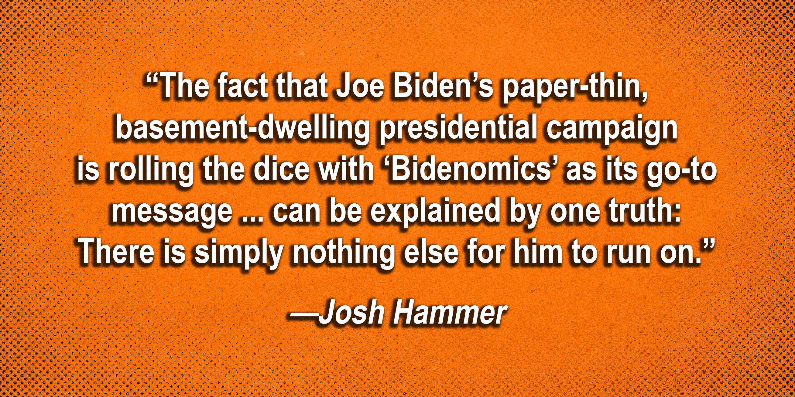 Jordan Candler: Monday Short Cuts | The Patriot Post - Vimarsana News