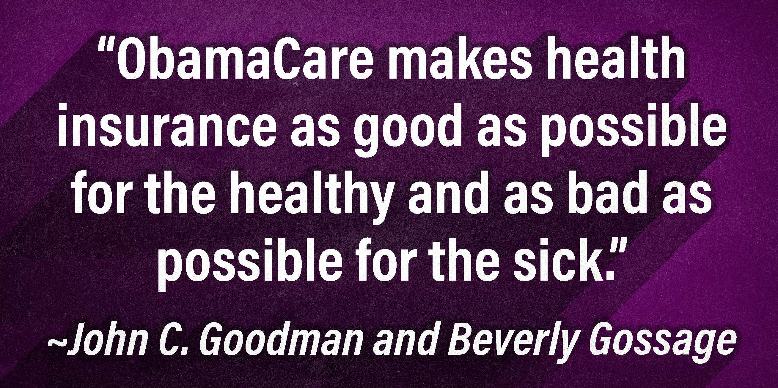 Political Editors: In Brief: ObamaCare Affordable Only for the Healthy - Vimarsana News