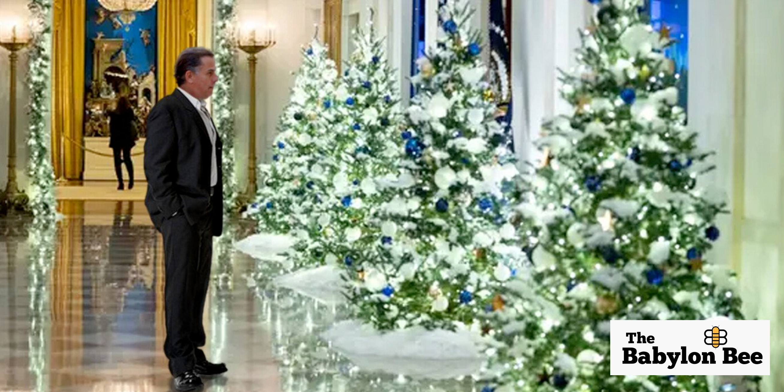 The Babylon Bee: Hunter Biden Disappointed To Learn White Powder All Over White House Just Fake Snow - Vimarsana News
