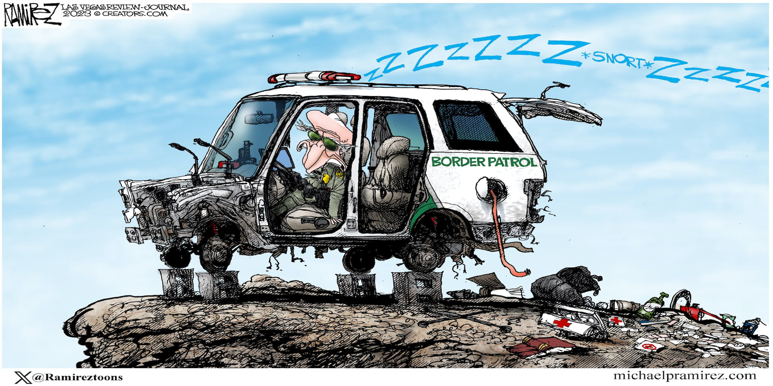 Michael Swartz: Is Biden Waking Up on Illegal Immigration? - Vimarsana News