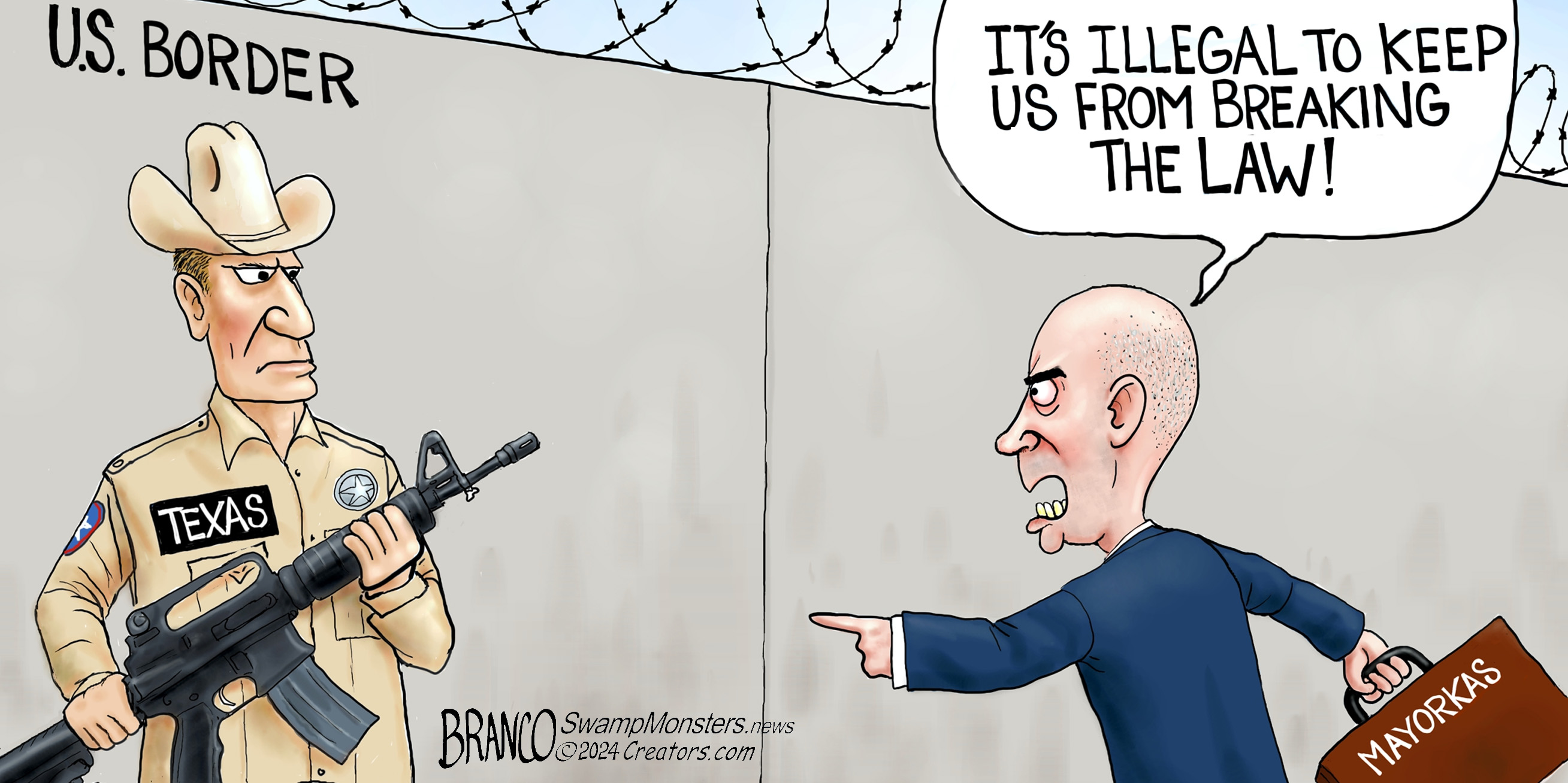 Michael Swartz: Texas Strikes Back, and the Illegals Are Unhappy - Vimarsana News